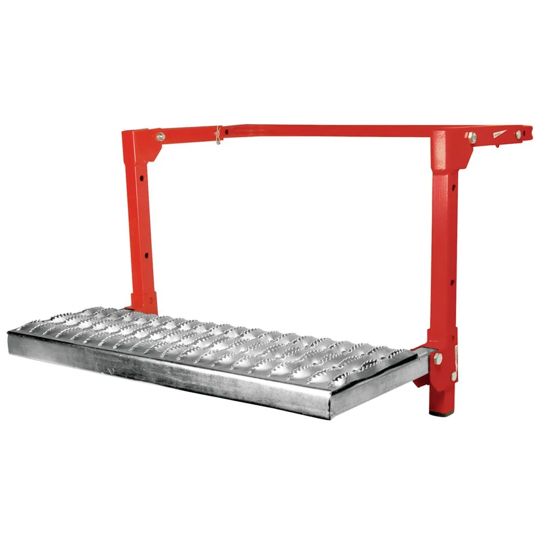 W41039 – PERFORM TOOL Wheel Step, Fits Up to 13 Inch Wide Tires 4 Position Height Adjustment Non-Slip Surface Foldabl...